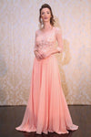 Mixed silk dress