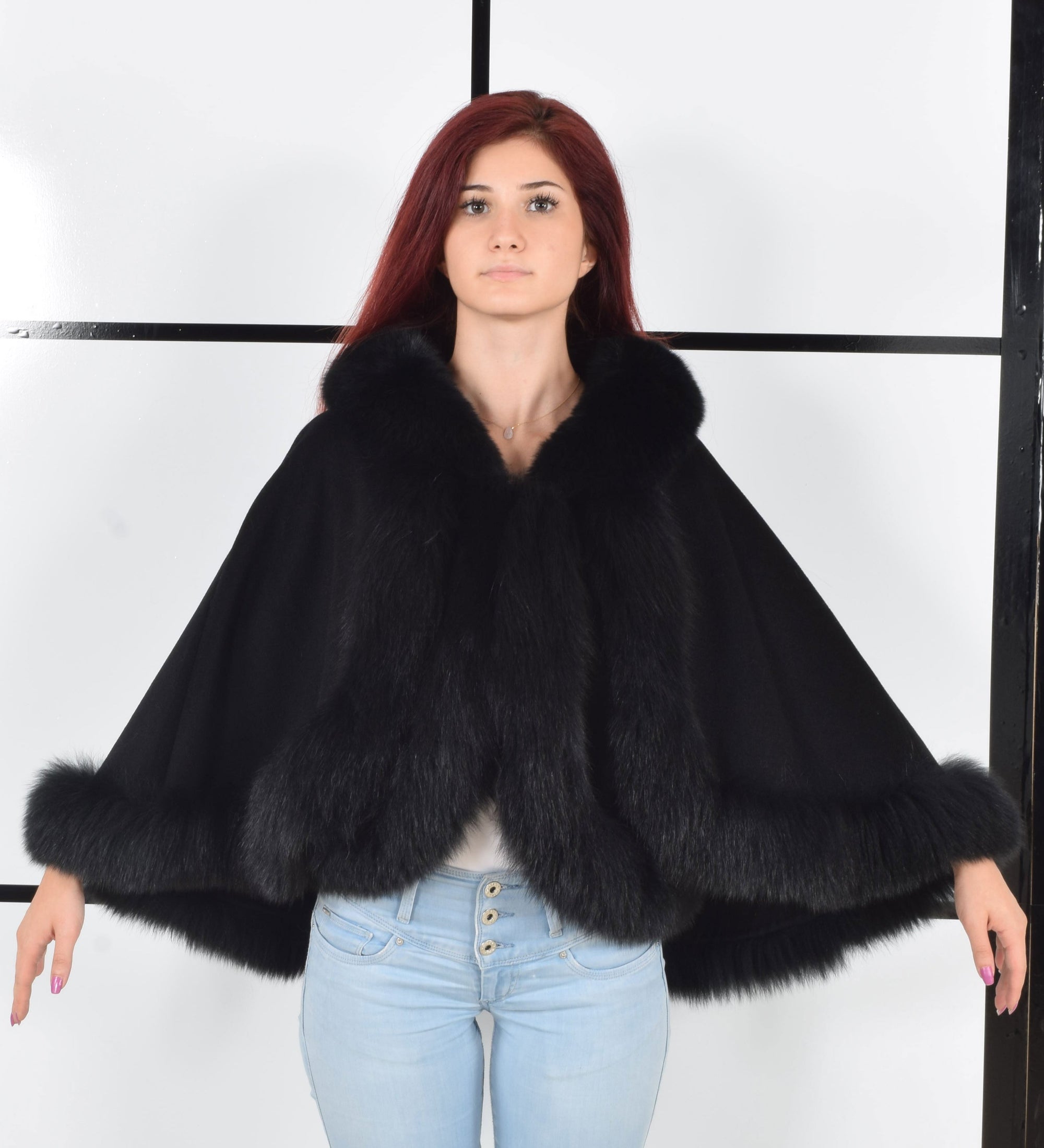 Kelly Fox Fur Cap