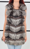 Amanda- Fox Fur Vest