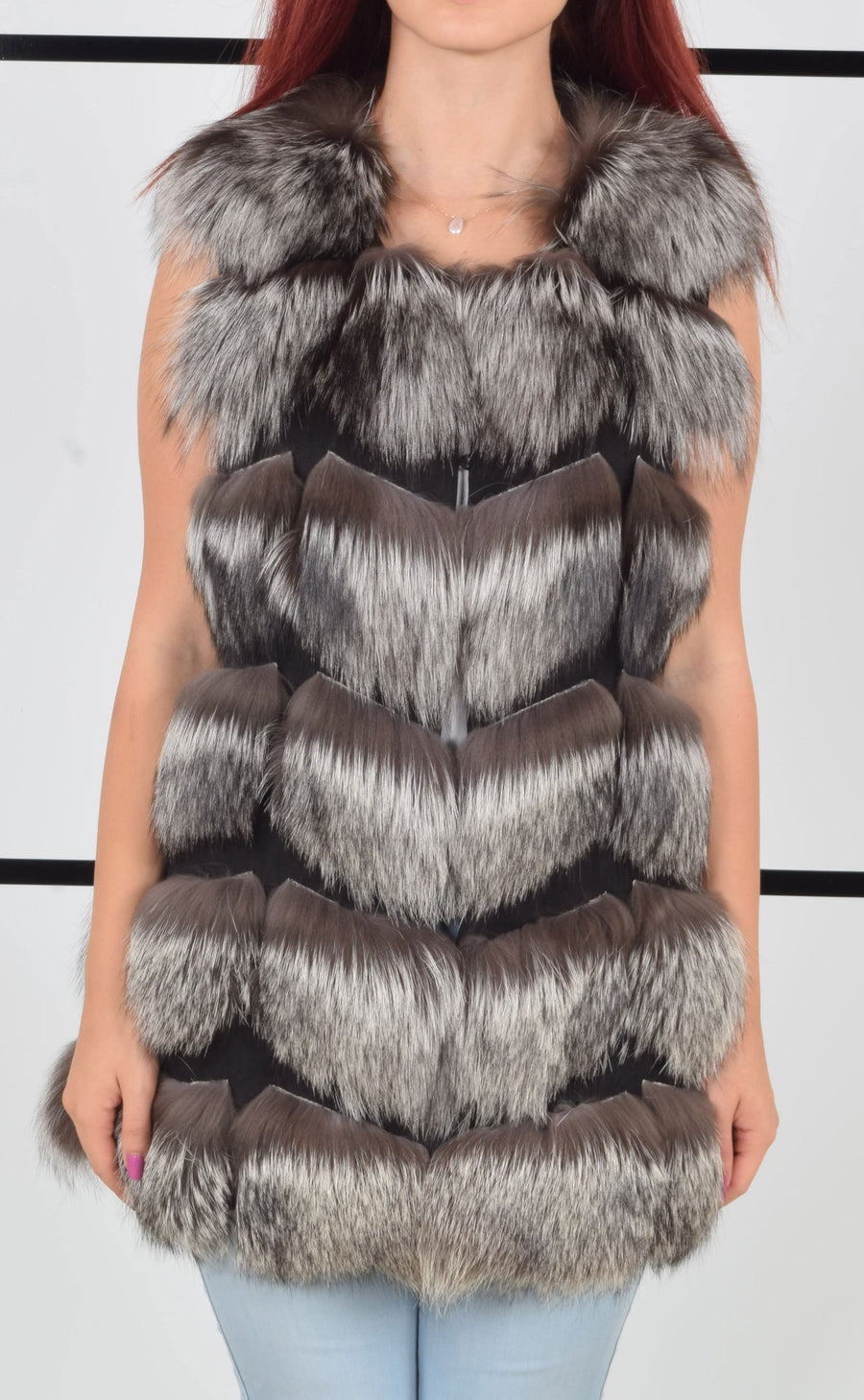 Amanda- Fox Fur Vest