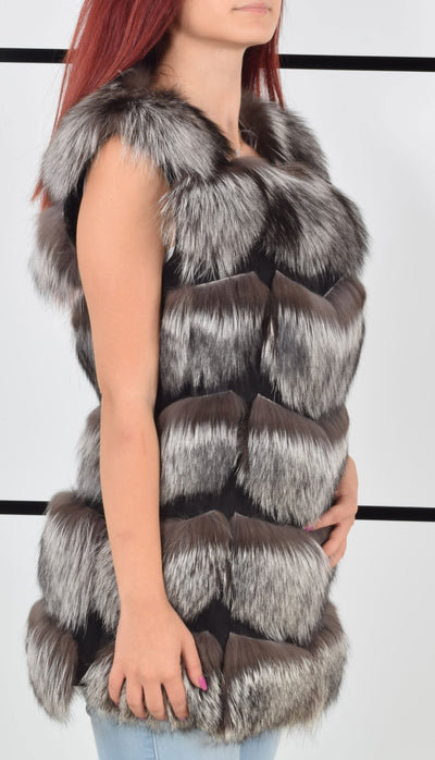 Amanda- Fox Fur Vest